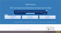 Desktop Screenshot of mulletpassions.com